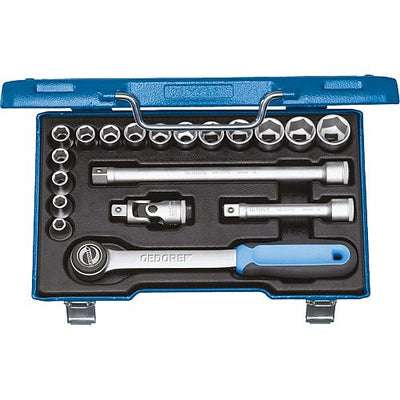 Steckschlüssel-Satz 19 JMU / D 19 JMU 1/2", 19-teilig