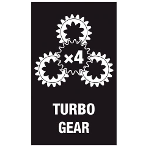 Schraubendreher-Set Kraftform Turbo Schlitz, Phillips, Pozidriv, Torx®, Innen-Sechskant Hex-Plus, 19-teilig
