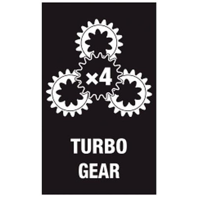 Schraubendreher-Set Kraftform Turbo Schlitz, Phillips, Pozidriv, Torx®, Innen-Sechskant Hex-Plus, 19-teilig
