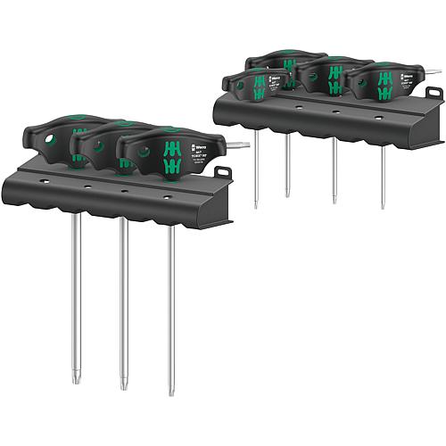 Quergriff-Torx®-Schraubendreher-Set WERA, langer und kurzer Schenkel, 7-teilig