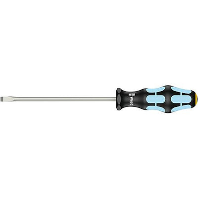Schraubendreher Schlitz Edelstahl WERA, Klinge rund, Lasertip-Spitze