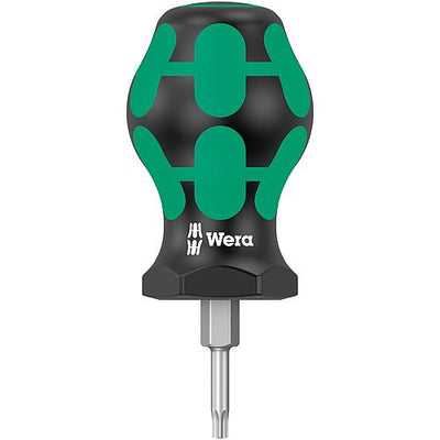 Torx®-Schraubendreher Stubby WERA Kraftform Plus-Serie 300, Klinge rund 25 mm