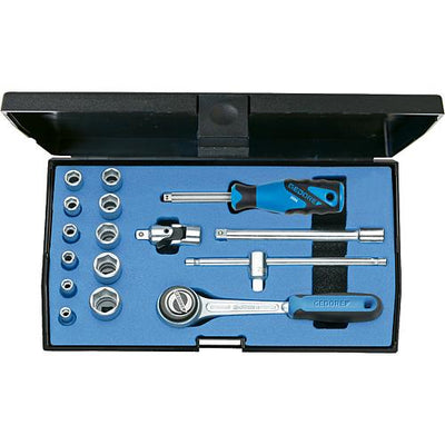 Steckschlüssel-Satz 1/4", 16-teilig