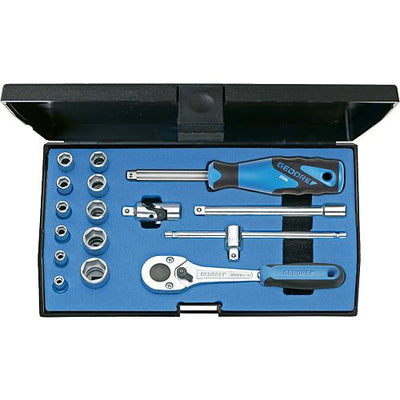 Steckschlüssel-Satz 1/4", 16-teilig