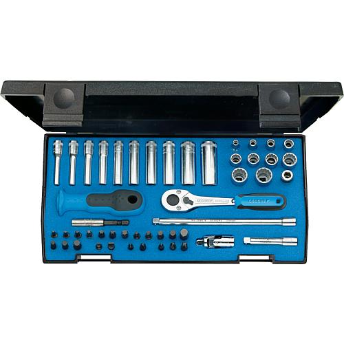 Steckschlüssel-Satz 1/4" 20 LMU-10, 49-teilig