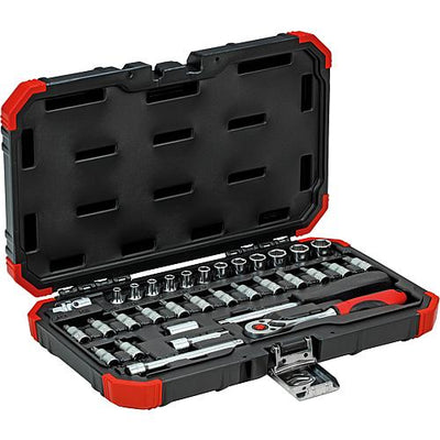 Steckschlüssel-Satz 1/4", 33-teilig