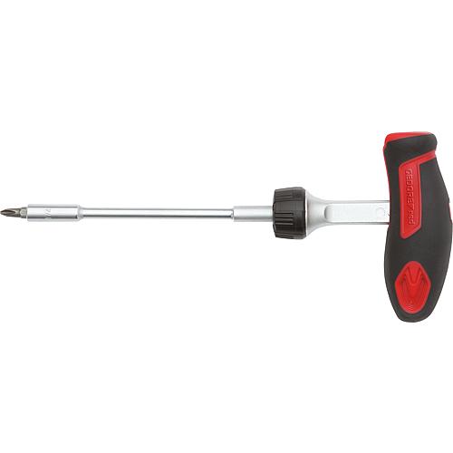 Werkzeug-Satz T-Griff mit Knarre 1/4", 37-teilig