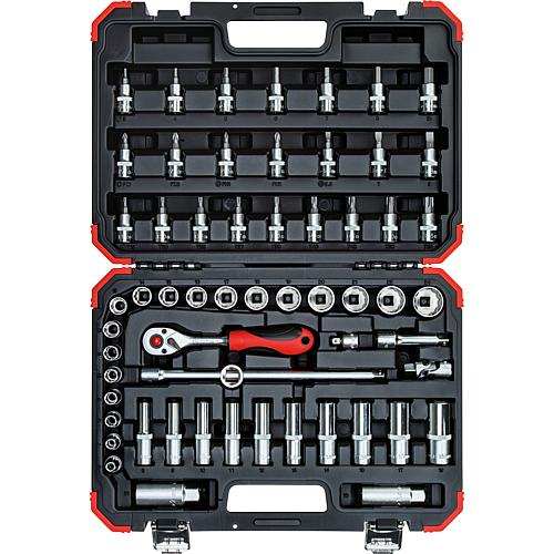 Steckschlüssel-Satz 3/8", 59-teilig