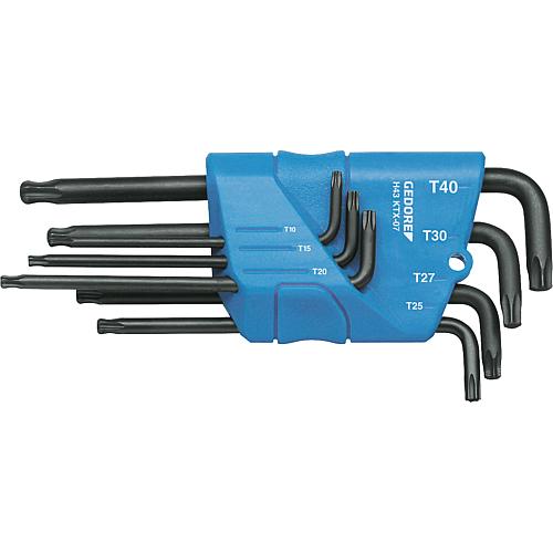 Winkelschraubendreher-Satz Innen-Torx®, mit Kugelkopf, 7-teilig