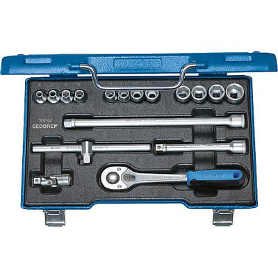 Steckschlüssel-Satz 3/8" 30 GMU / D 30 GMU, 17-teilig