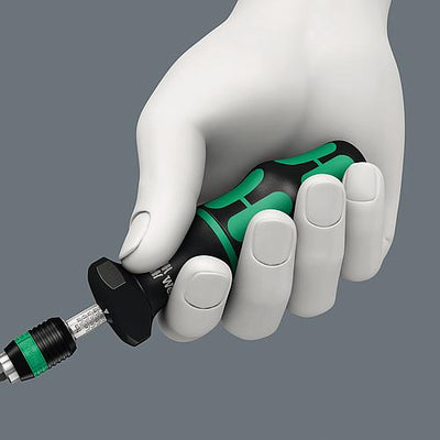 Handhalter Vario KK27 RA mit Ratschenfunktion, 7-teilig, Magazin für 25 mm Bits