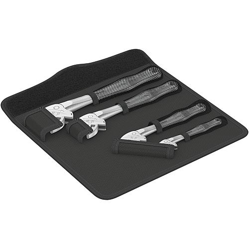 Maulschlüssel-Set Joker 6004, 4-teilig, mit Ratschenfunktion, selbstjustierend