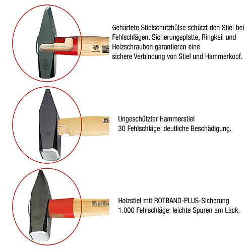 Schlosserhammer Rotband-Plus