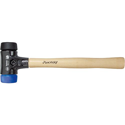 Safety Schonhammer, Schlagköpfe blau/schwarz