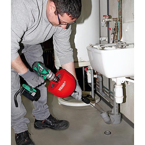 Hand- und Elektro Rohreinigungsspirale 7,5 m