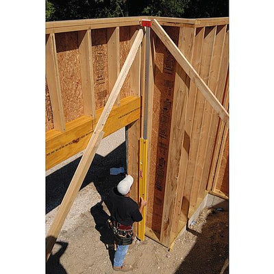 Teleskop-Wasserwaage 106 T für Holzbau, Tischler-/Zimmererarbeiten, Stahlbetonbau, Fertigbau und Montage