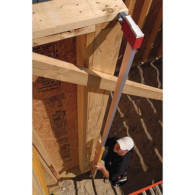 Teleskop-Wasserwaage 106 T für Holzbau, Tischler-/Zimmererarbeiten, Stahlbetonbau, Fertigbau und Montage