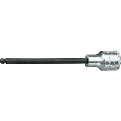 Schraubendrehereinsatz 1/2" Innen-Sechskant, metrisch, mit Kugelkopf, lang
