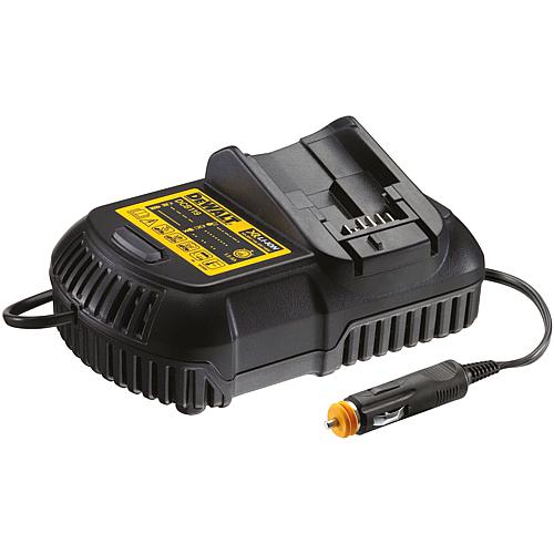 Akku-Auto-Ladegerät, 10,8, 14,4 V und 18 V Akkus im Auto mit 12 V Spannung