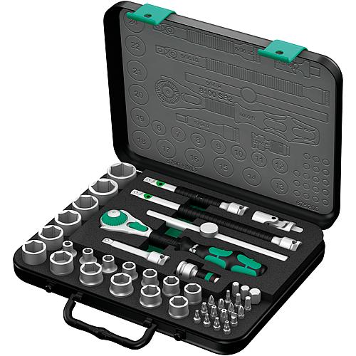 Knarren-Satz Zyklop, 3/8", 43-teilig, im Metallkoffer