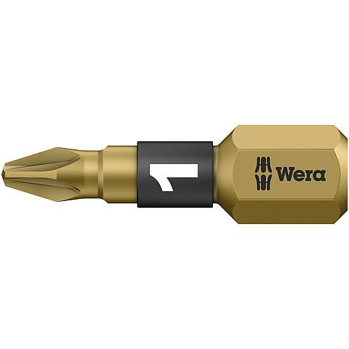Bits 855/1 BTH WERA, 1/4" Sechskant für Pozidriv, extrahart, BiTorsions-Zone