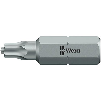 Bits 867/1 ZA WERA, 1/4" Sechskant für TORX®, mit Zapfen, zähhart, für universellen Einsatz