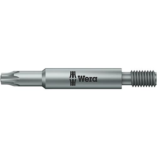 Bits 867/12 WERA, Gewindeanschluss M 5, für TORX®, zähhart, für den universellen Einsatz