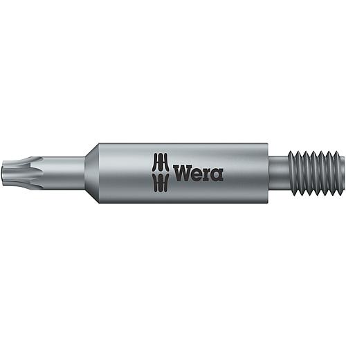 Bits 867/15 WERA, Gewindeanschluss M 6, für TORX®, zähhart, für den universellen Einsatz