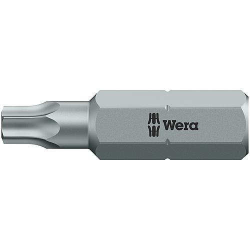 Bits 867/1 IPR WERA, 1/4" Sechskant für TORX PLUS®, mit Bohrung