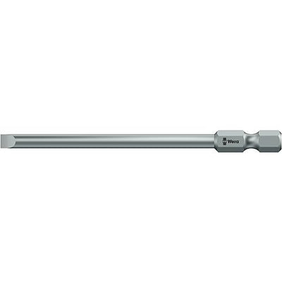 Bits 800/4 Z WERA, 1/4" Sechskant für Schlitz, zähhart, für universellen Einsatz