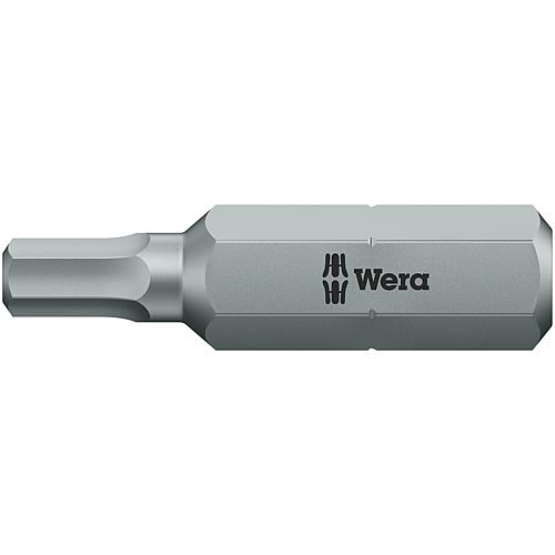 Bits 840/2 Z WERA, 5/16" Sechskant für Hex-Plus Innensechskant, zähhart, für universellen Einsatz