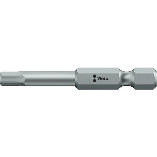 Bits 840/4 Z WERA, 1/4" Sechskant für Innensechskant, zähhart, für universellen Einsatz