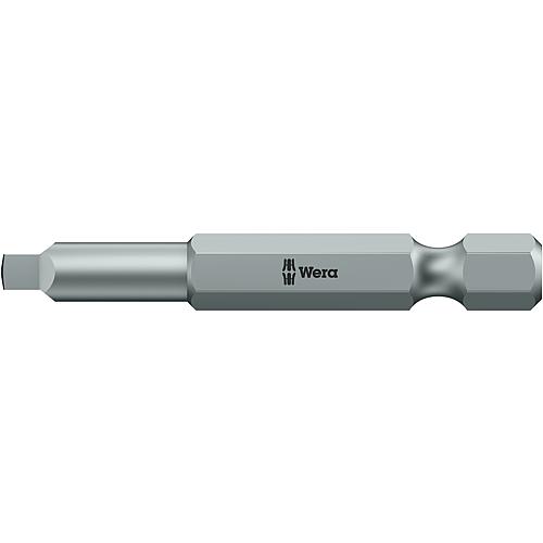 Bits 868/4 BTZ WERA, 1/4" Sechskant für Innenvierkant, zähhart, BiTorsion-Zone