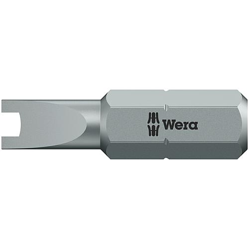 Bits 857/1 Z WERA, 1/4" Sechskant für Spanner-Schrauben, zähhart, für universellen Einsatz