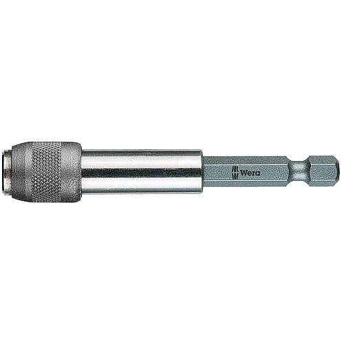 Bithalter 895/4/1 K Universal WERA, 1/4" Sechskant, mit Schnellwechselfutter und starkem Dauermagnet