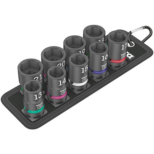 Steckschlüssel-Satz WERA, 1/2", 9-teilig für Außen-Sechskant