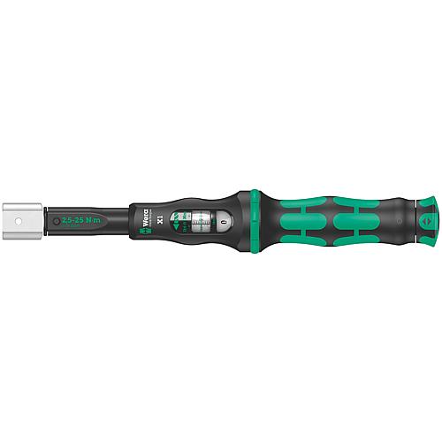 Click-Torque X 1 WERA, Drehmomentschlüssel für auswechselbare Einsteckwerkzeuge 9 x 12 mm