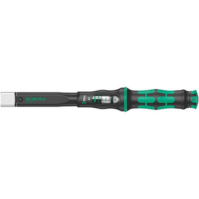 Click-Torque X 1 WERA, Drehmomentschlüssel für auswechselbare Einsteckwerkzeuge 9 x 12 mm