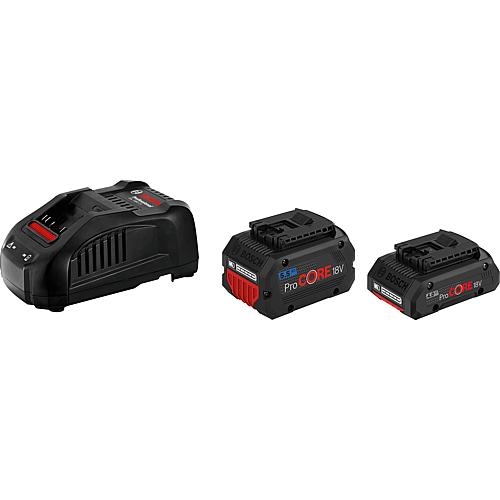 Akku-Set 18 V, 1 x 4,0 Ah und 1 x 5,5 Ah ProCORE Akku und Ladegerät