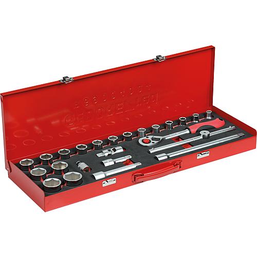 Steckschlüssel-Set 12,7 mm (1/2"), 24-teilig