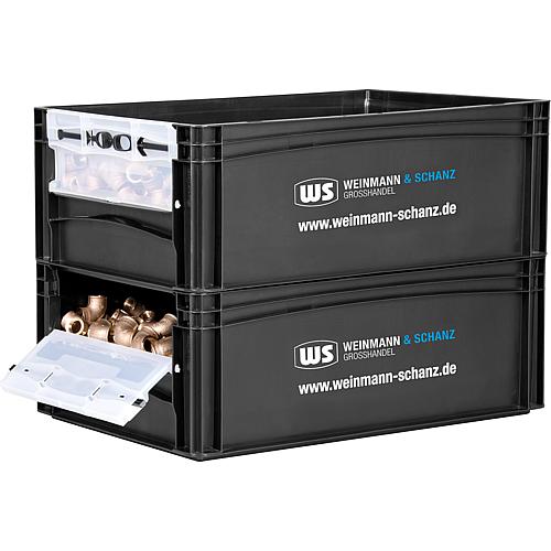 WS-Transportbox mit Entnahmeöffnung, Stückweise oder VPE