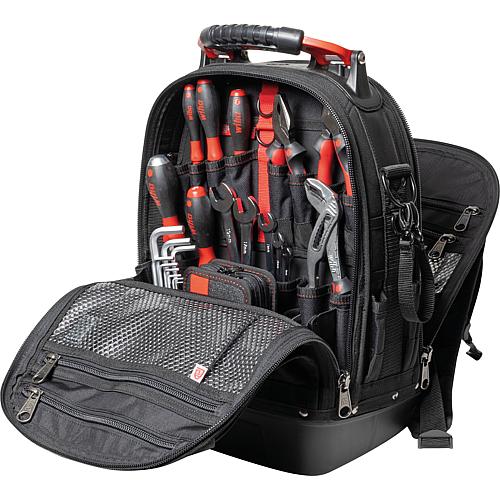 Werkzeugrucksack Set L mechanic, 65-teilig