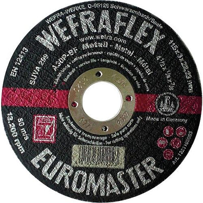 Trennscheibe Euromaster A 30 P/A 24 P, gerade, für Eisen und Stahl