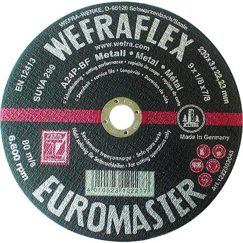 Trennscheibe Euromaster A 30 P/A 24 P, gerade, für Eisen und Stahl