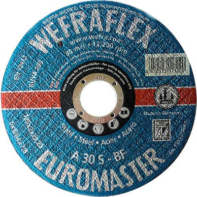 Trennscheibe Euromaster A 30 S/A 30 S IB, gerade, für Stahl, auch legiert, Blech, Guss