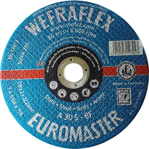 Trennscheibe Euromaster A 30 S/A 30 S IB, gerade, für Stahl, auch legiert, Blech, Guss