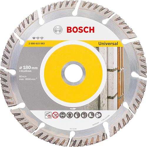 Diamant-Trennscheiben Universal für Beton, armierten Beton, Fliesen, Fliesenkleber, Marmor, und Stahlblech, Trockenschnitt