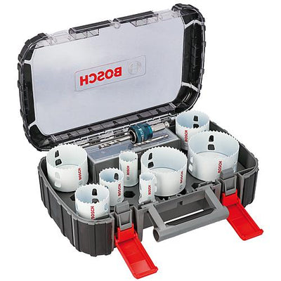 Lochsägen-Set HSS Holz & Metall, 11-teilig