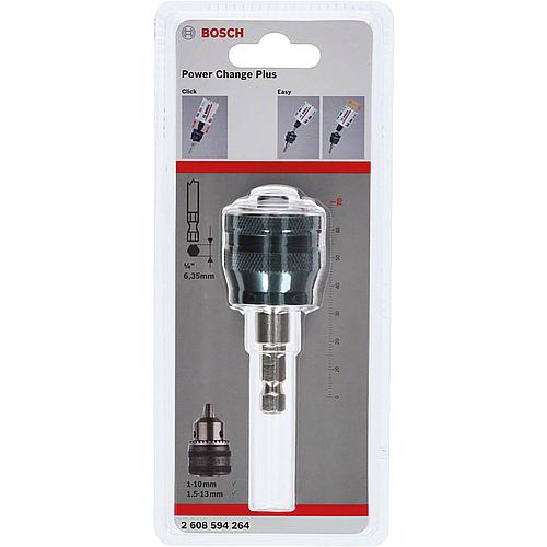 Adapter BOSCH® PowerChange Plus mit Sechskantaufnahme ohne Zentrierbohrer