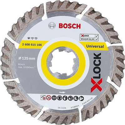 Diamant-Trennscheibe BOSCH® Standard für Beton und Mauerwerk mit X-Lock Aufnahme